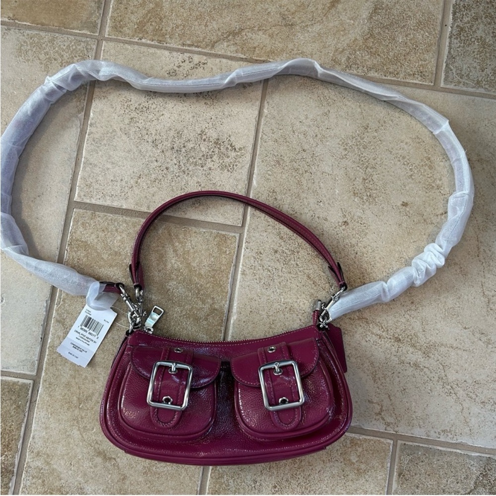 Coach Ashton Pink Women's Handbag with Silver hardware, NWT - Picture 3 of 8